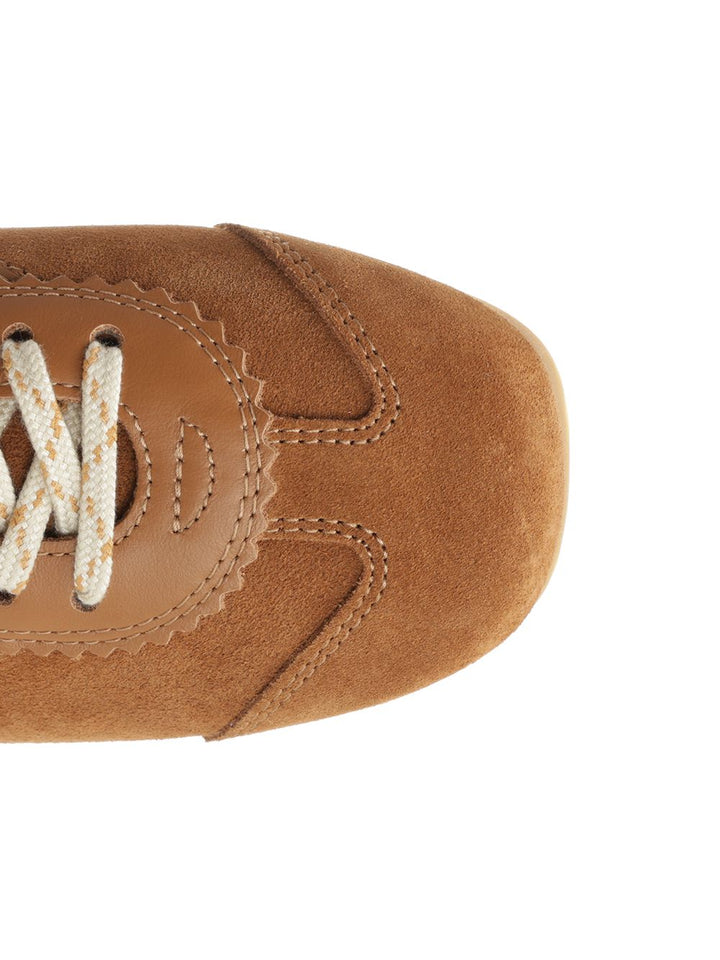 Dries Van Noten Leather And Suede Sneakers - Brown | 7d0dfb0096ae2d39ed738d550bef1e0ab7c5b467