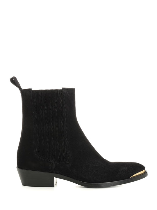 Suede Boots Black