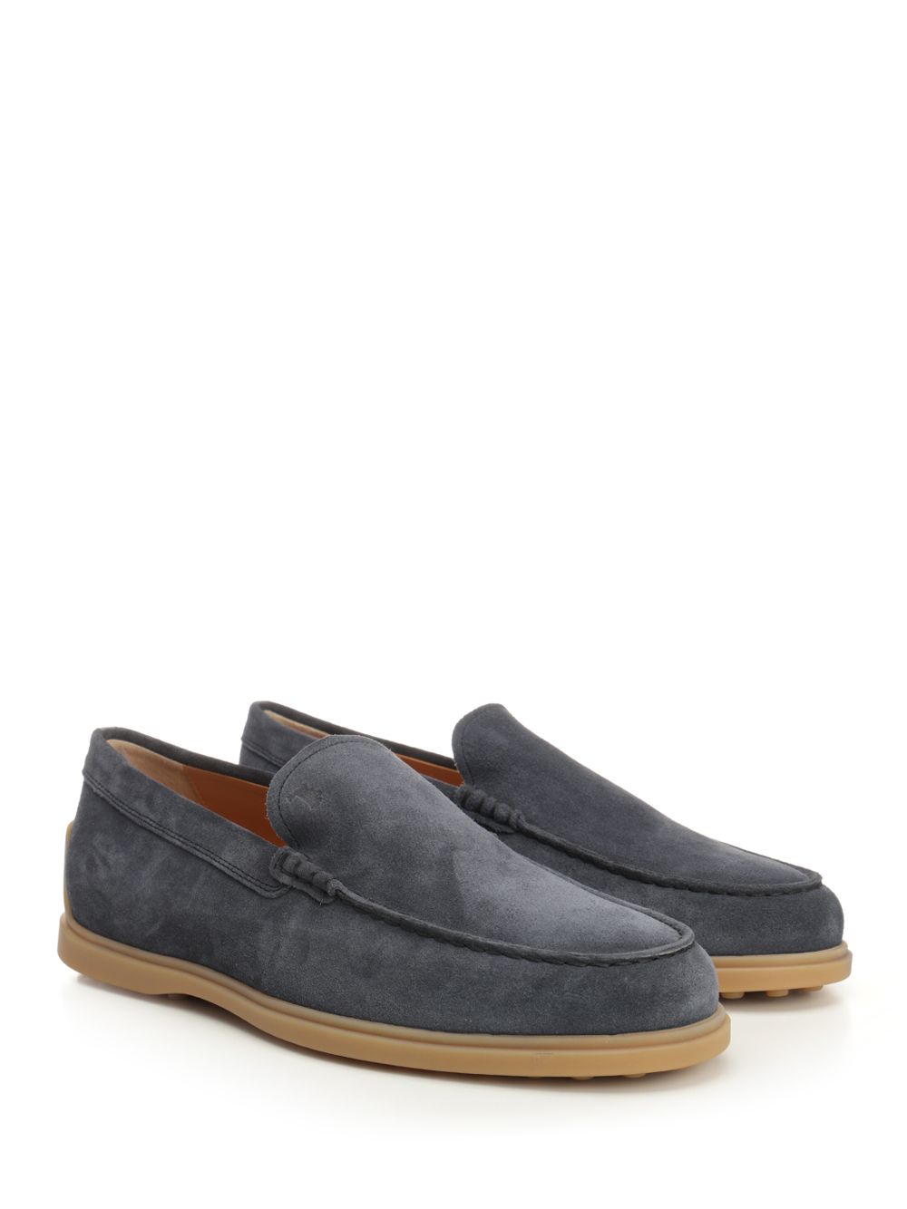 Tod'S Suede Leather Moccasin Slipper Scarpe basse - Blue | 32ea154d135c1871ce4c24cdd373f78508076f7b