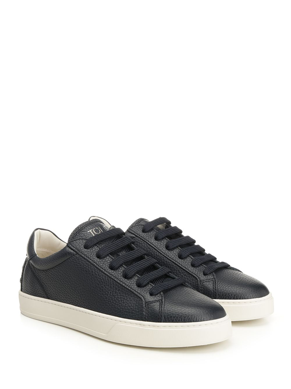 Tod'S Leather Sneakers - Blue | e4893faa187a89c052ea69125189fc5de73a6acc
