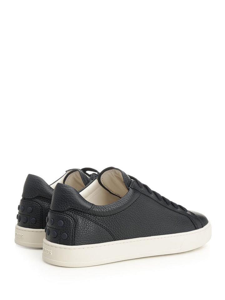 Tod'S Leather Sneakers - Blue | f9c614ea74fca59202c9cb22a21a5bbcb3645cf2