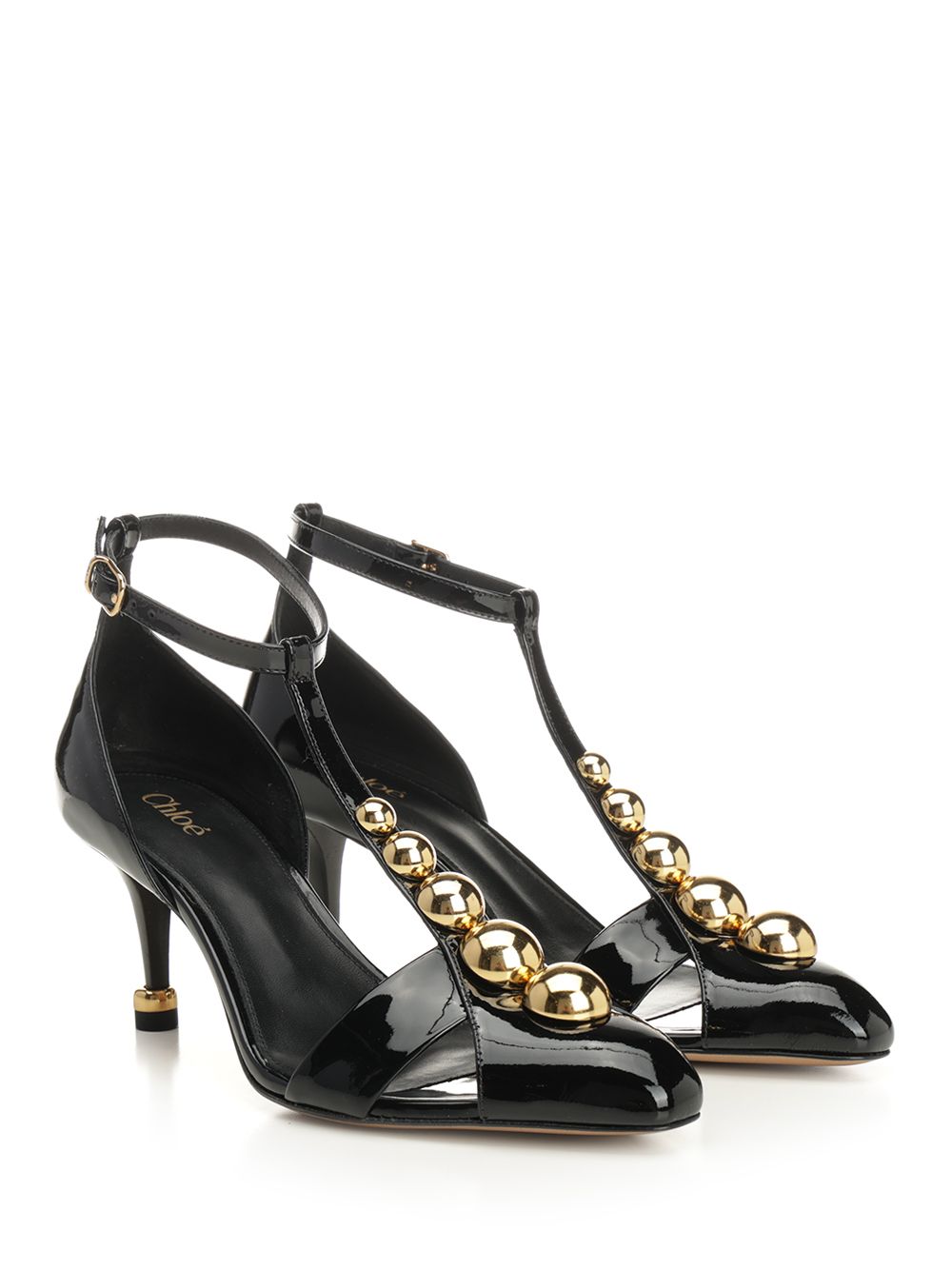Chloe' Cleia Heeled Sandal Sandals - Black | e900b70caeeac68ac214d525fb34243f527a5e0a