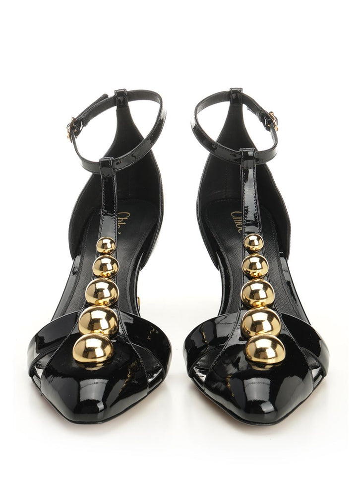 Chloe' Cleia Heeled Sandal Sandals - Black | 0ca9802116bb3247f9ce0d105eaadb202ac2cb68