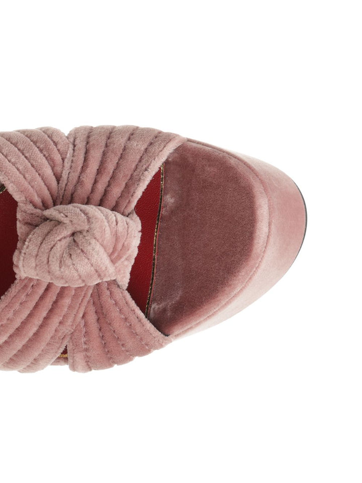 Valentino Garavani Crasher Platform Sandal Sandals - Rose | 70585ea2ffb42371ec9a48df7fd64e2fc3c78714
