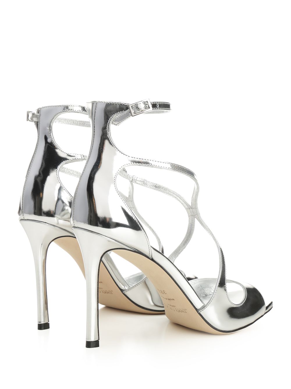 Jimmy Choo Azia 95 Sandals - Silver | 0a10ad81d970296d79d0cf02c9142d54b5377e98