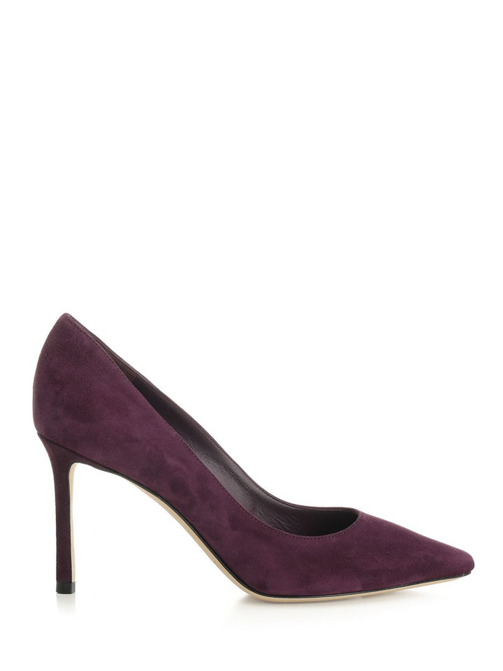 Jimmy Choo Romy 85 Décolleté Pumps - Violet | 3f2765f01100abec6a56eefd6291a5f6afd1df76