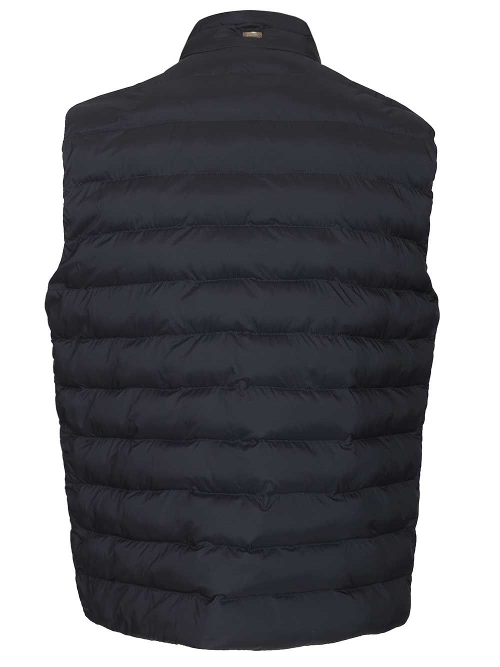 Herno Padded Vest Coats - Blue | 0e5cf14c8e2ec0c7cd164835b0867ca7b19283ff