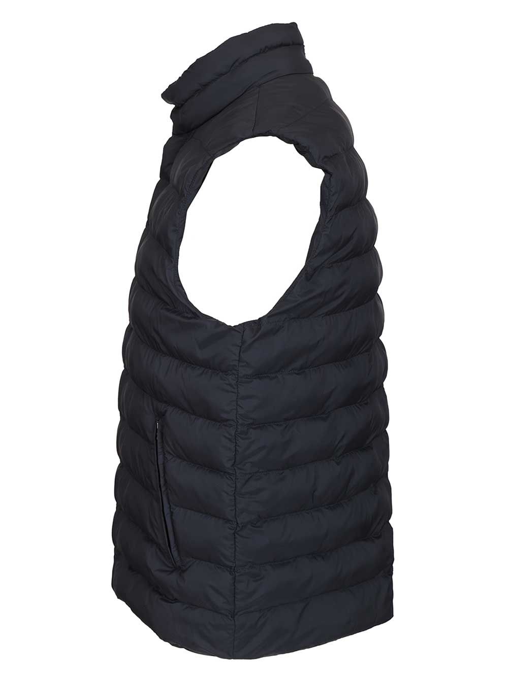 Herno Padded Vest Coats - Blue | bf902315de2bf47fe63d4adc7c9580aa241b06cb