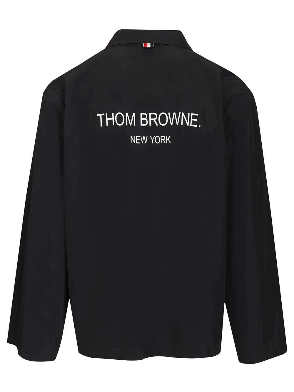 Thom Browne Sports Jacket Jackets - Blue | c5c41f063212af169c93f456fbbdf681330485a6