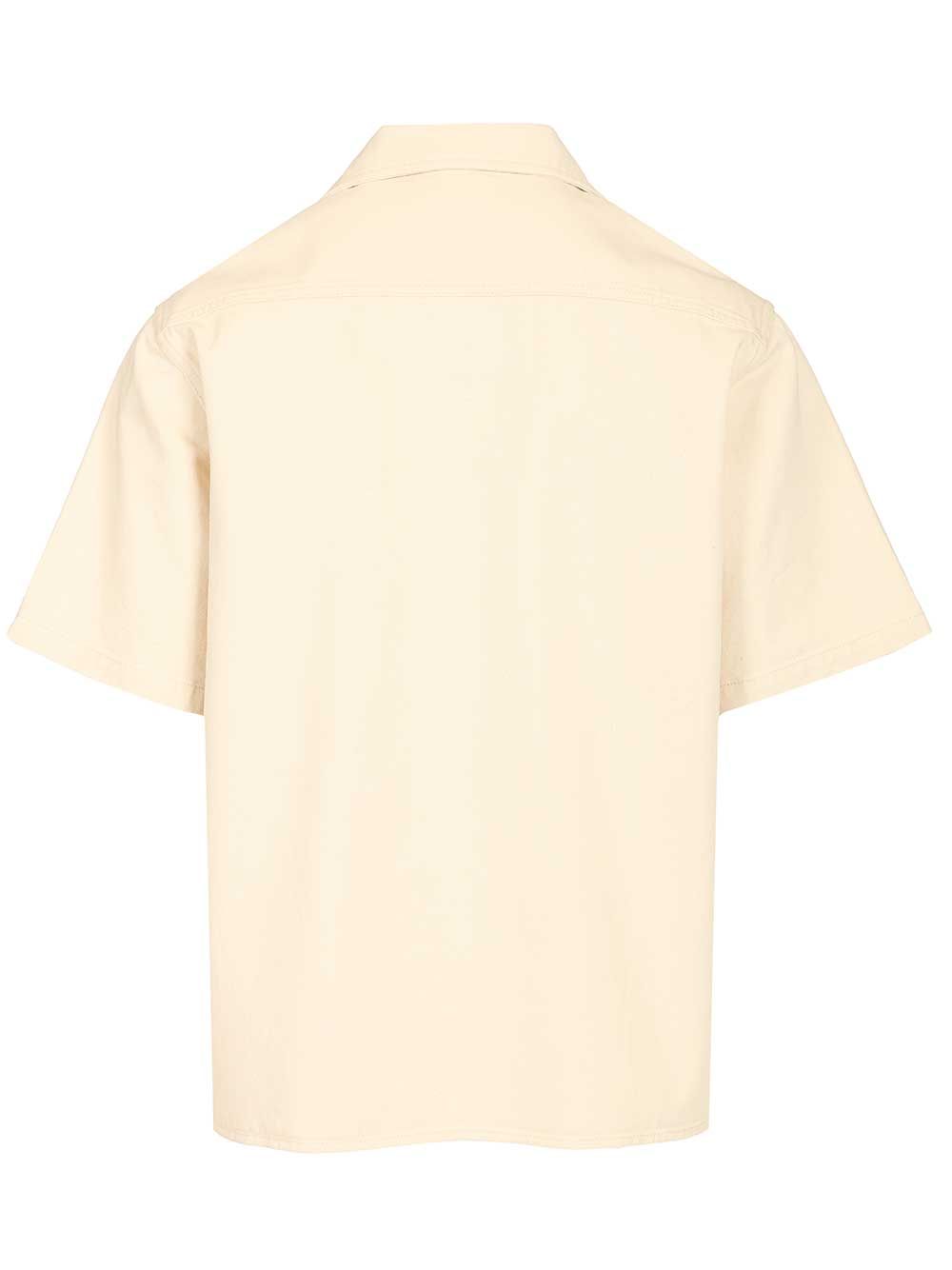 Valentino Garavani Valentino Denim Bowling Shirt Jackets - White | 6f527c050a6efe88b04b1f967b0c8f8a3e5c03ee