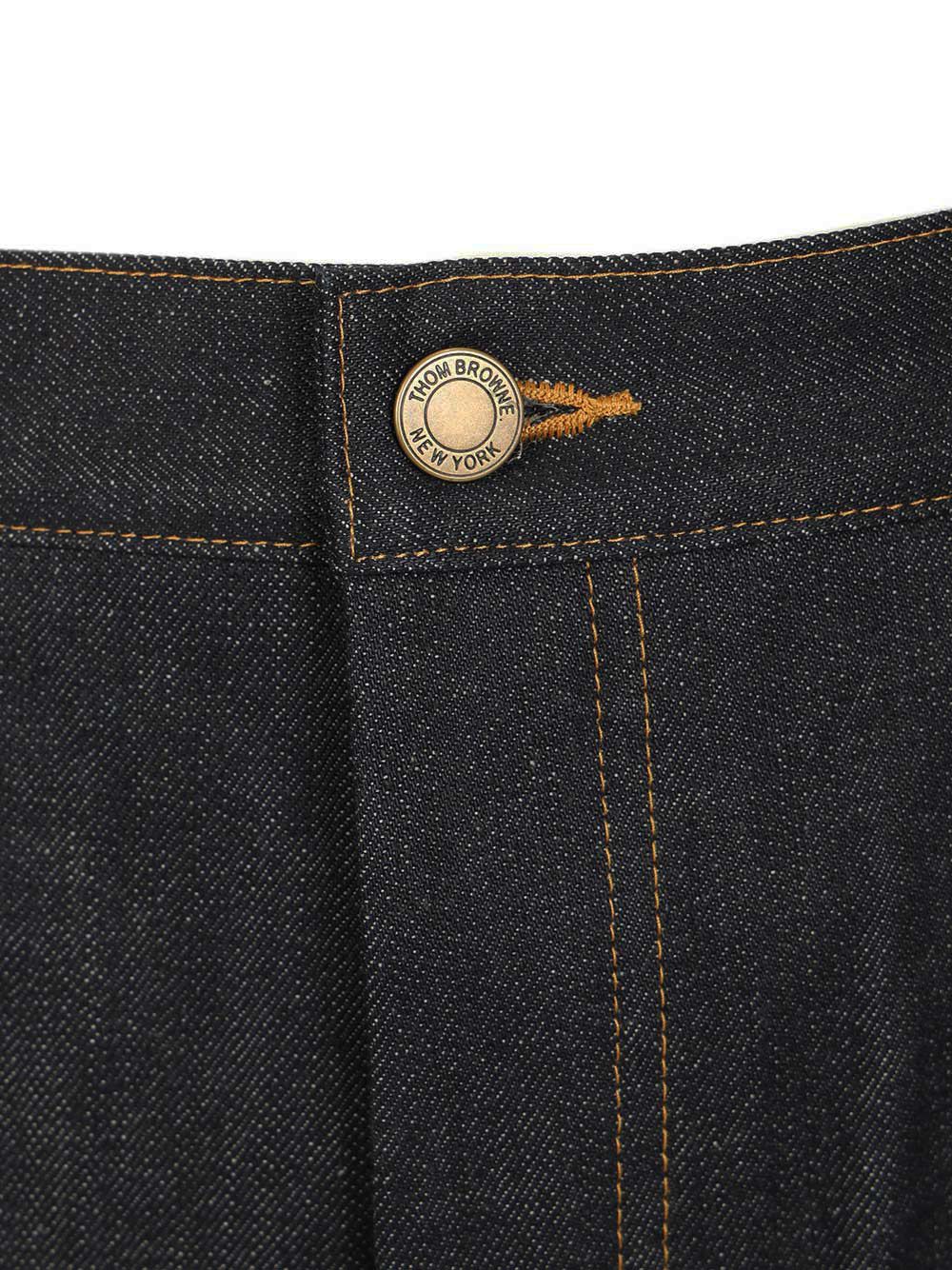 Thom Browne Selvedge Denim Pants Jeans - Blue | 43cb72bc6612efd437b25c978ee3d95b50d27eeb