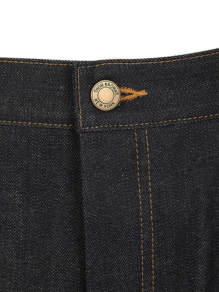 Thom Browne Selvedge Denim Pants Jeans - Blue | 43cb72bc6612efd437b25c978ee3d95b50d27eeb