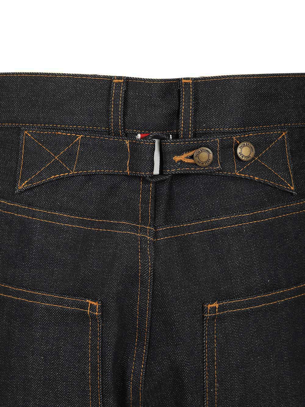 Thom Browne Selvedge Denim Pants Jeans - Blue | 0225c76d18df34011b5895f2c0877f4384a2c4ab