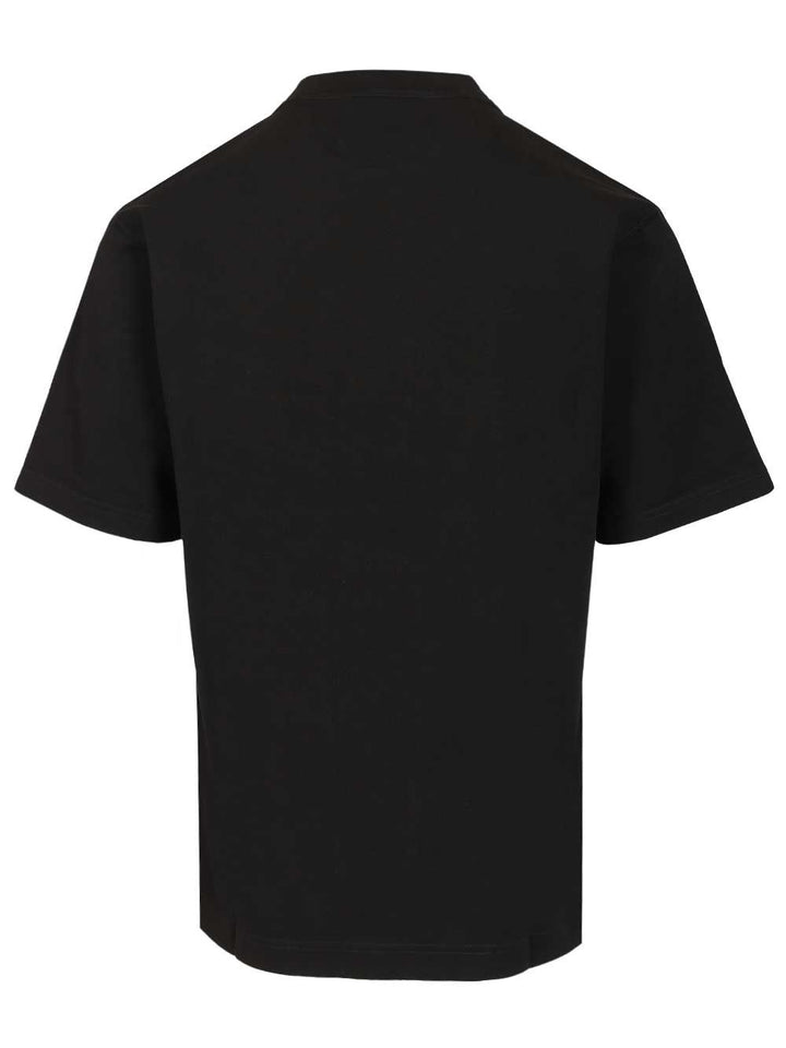 Dolce & Gabbana Cotton  With Embroidery T-Shirt - Black | cefe851278713cd47016de5d6d0c5c654606f9ae