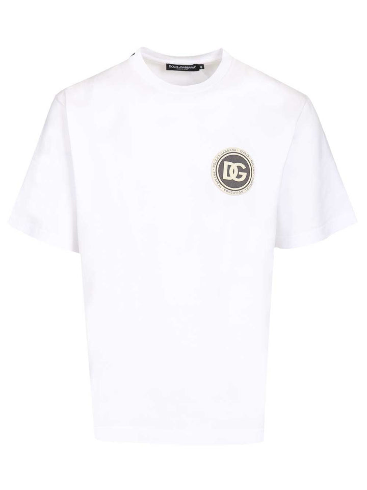 Dolce & Gabbana Jersey T-Shirt - White | f9b1ef871c0f2375c240c358e0a8593963150a19