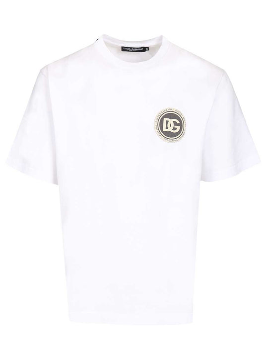 Fu7eq + Patch T-Shirt White