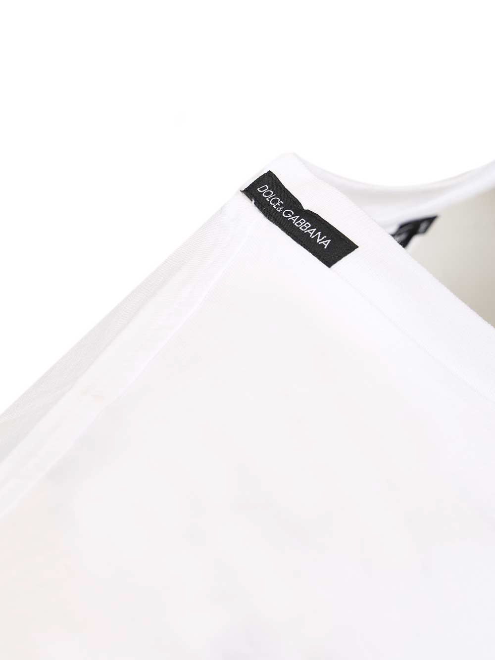 Dolce & Gabbana Jersey T-Shirt - White | f414a2993db2028a2119112b38ba6d6eae6705ee