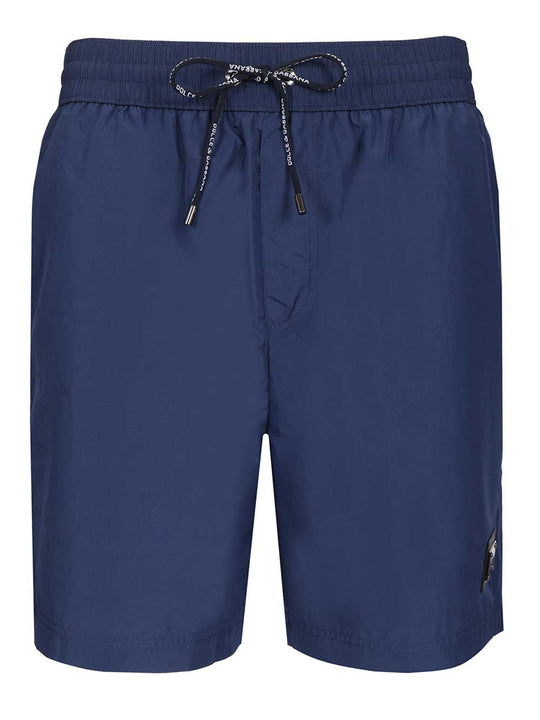 Nylon Shorts Swimwear Blue