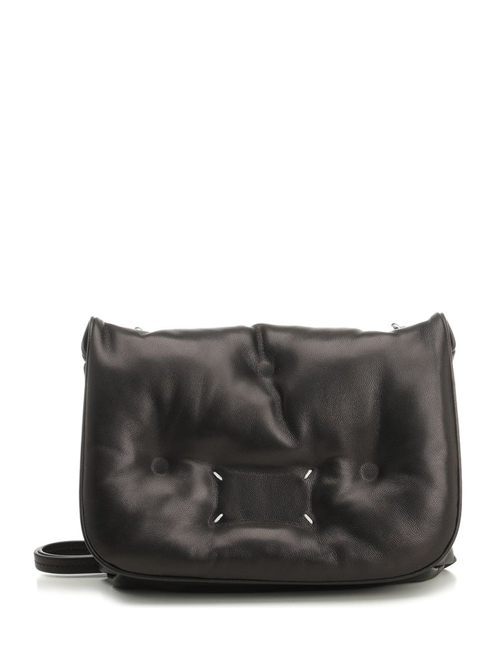 Maison Margiela Glam Slam Flap Small Bag Crossbody Bags - Black | 358dd034881d6fdb86a127c7fcbed1853edef182