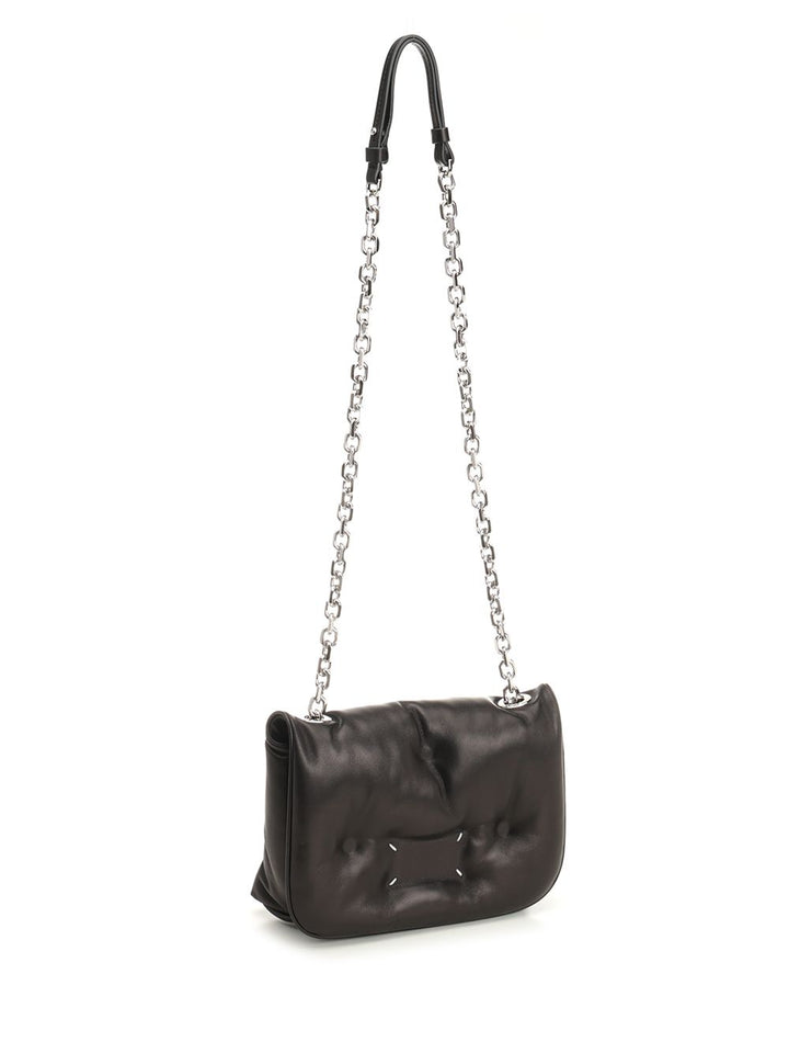 Maison Margiela Glam Slam Flap Small Bag Crossbody Bags - Black | 5e9d17ffc08e3cb8ca3a7f093711381a2d70c25a