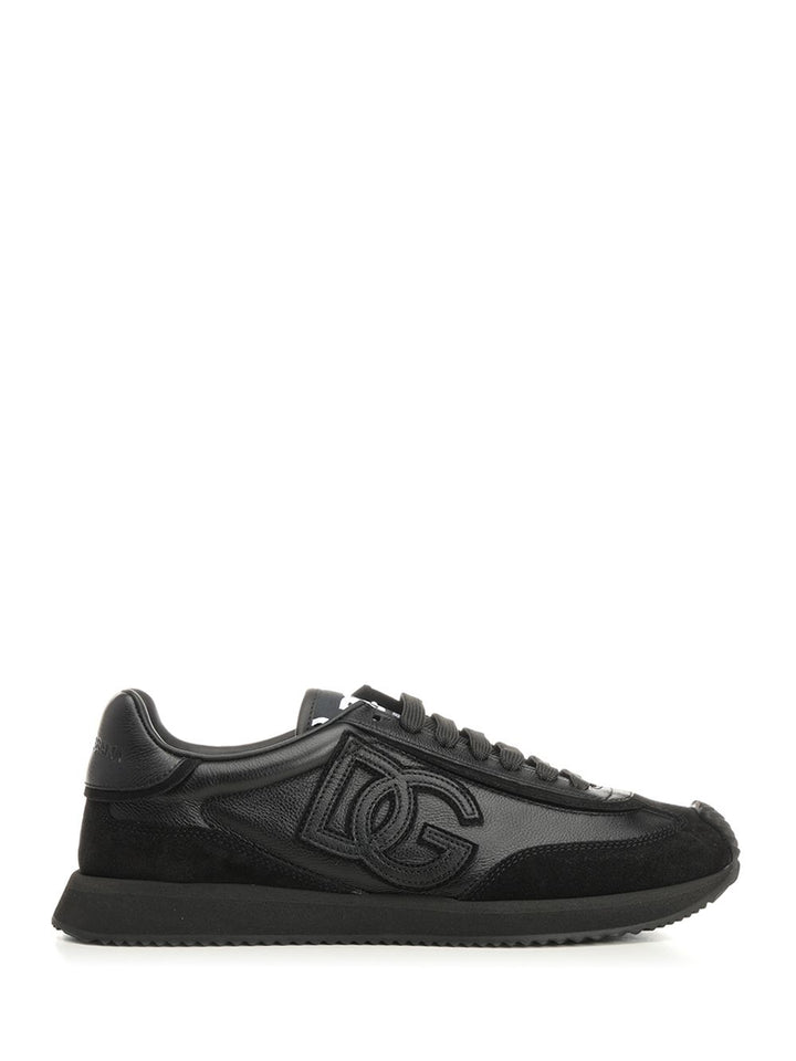 Dolce & Gabbana Dg Cushion Sneaker Sneakers - Black | 8319d89a9bc80f523f853b9dd296bb51f2160757