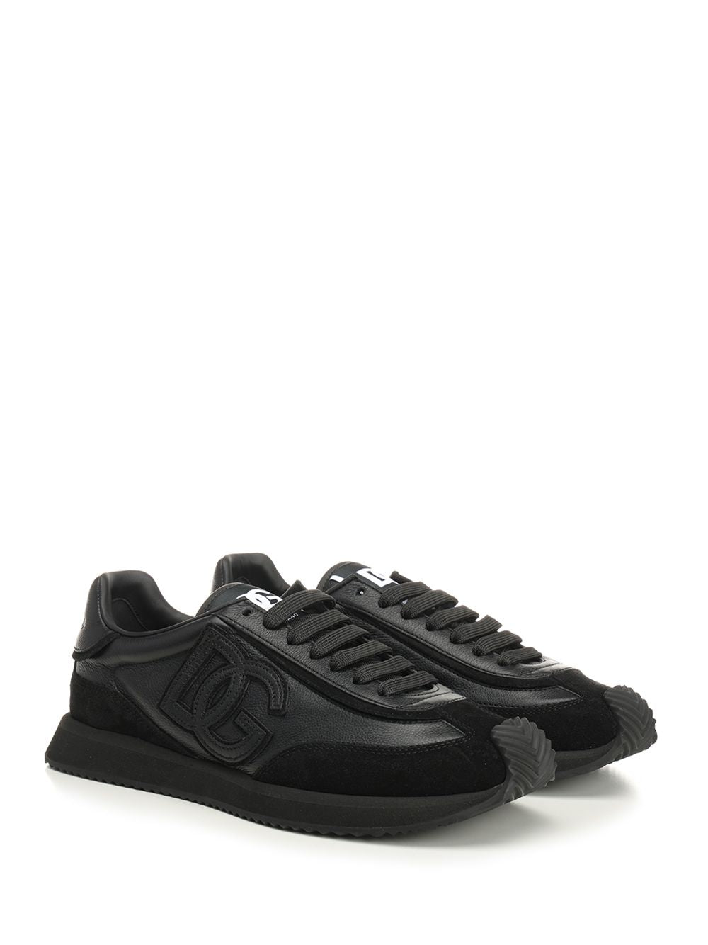 Dolce & Gabbana Dg Cushion Sneaker Sneakers - Black | e1f56570a1010e1c05040a19786f0eb73c5a2124