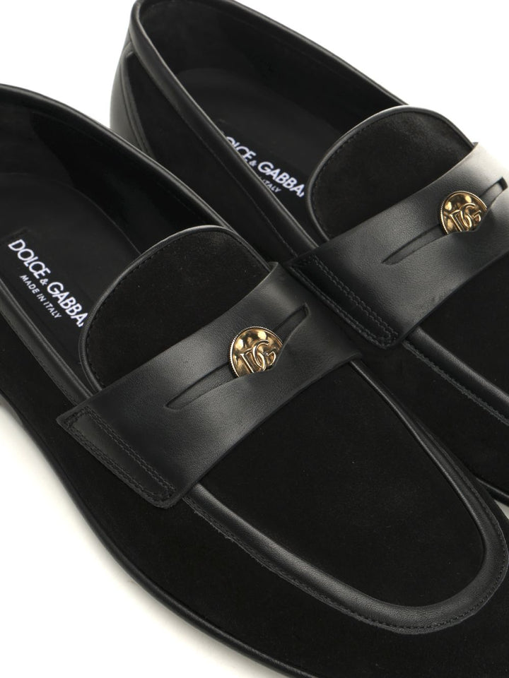 Dolce & Gabbana Ariosto Slipper Scarpe basse - Black | 8d2af22504e3063ec5c682ffcbf70add5eebc4eb