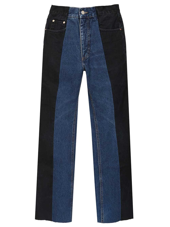E.L.V. Denim Chic Flared Jeans - Multicolor | b2189e742247af6f64d5eadc0fa7cdd40c828949