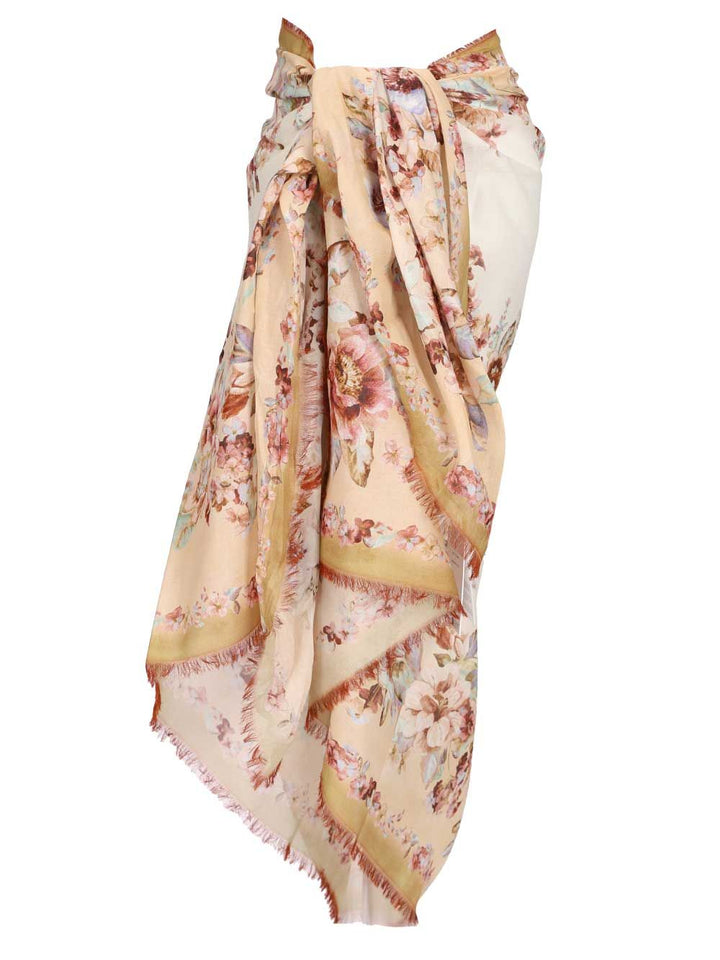 Zimmermann Cotton Pareo Skirts - Multicolor | baa2df4416a787c513aeebe8e209b2ffc239c349
