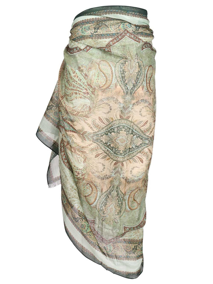 Zimmermann Cotton Pareo Skirts - Multicolor | e9ae5b42595a979df9834ff1f58a243ad9dfd17e