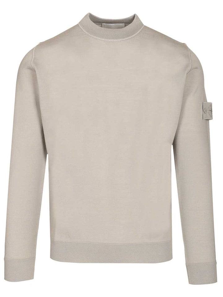 Stone Island Crew Neck Sweater Knitwear - Grey | bc4d3ad964a075b829dfdede5a8e0cbaf9d764cc
