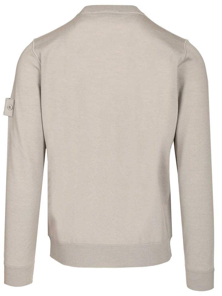 Stone Island Crew Neck Sweater Knitwear - Grey | cb6a2dd64ae44adbd9ee4612795e331d906b6172