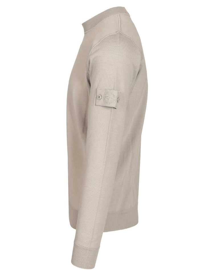 Stone Island Crew Neck Sweater Knitwear - Grey | 151ed6b9cbec662c101bfdde5d5d7c374e9f3b48