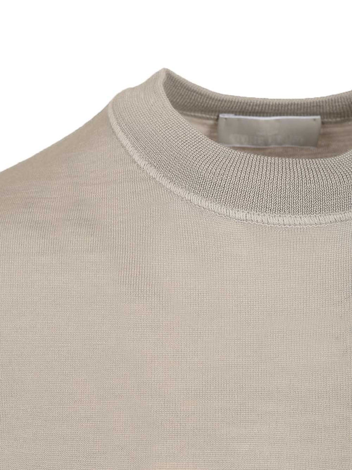 Stone Island Crew Neck Sweater Knitwear - Grey | 40e0d860ec26e9da85143daffa95b6dc155b1c6e