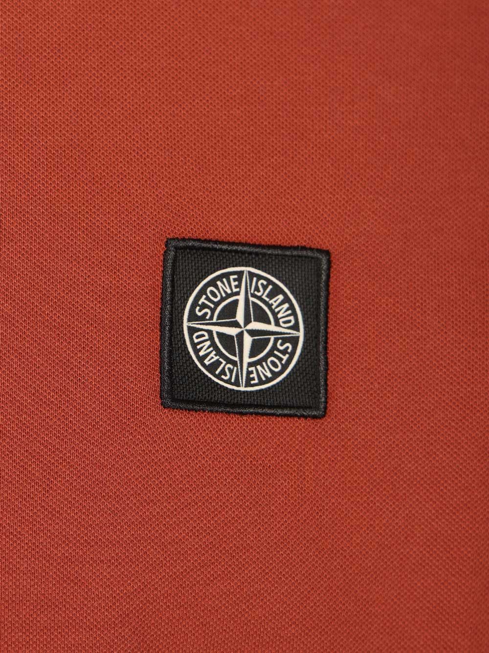Stone Island Organic Cotton Polo shirt - Red | adfe1b7ae5a43aef12983341b3afa79c55c2e974