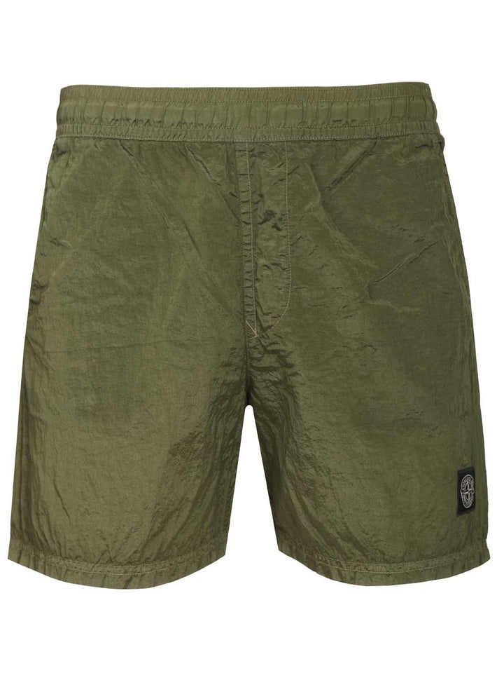Stone Island Econyl® Shorts Swimwear - Green | deefe21c762c299a86ae9f9eed448b8907b2298e
