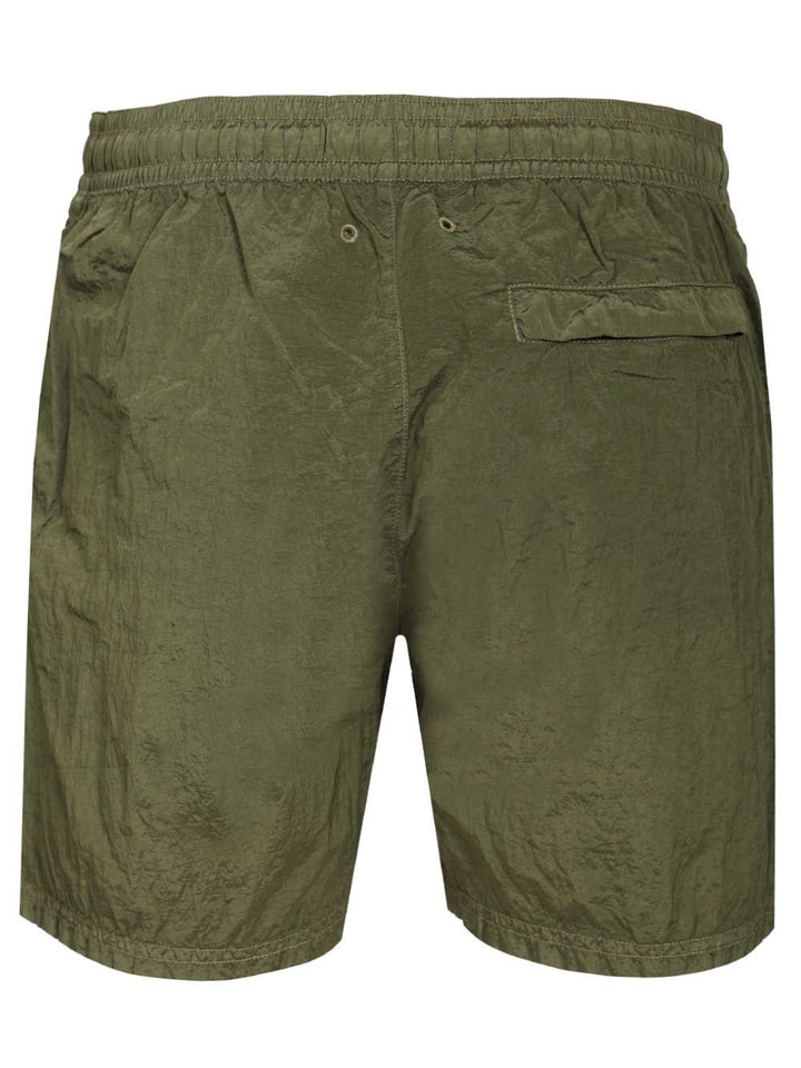 Stone Island Econyl® Shorts Swimwear - Green | 1c44a10464e9d2fee78bbbeb3563b44f15385557