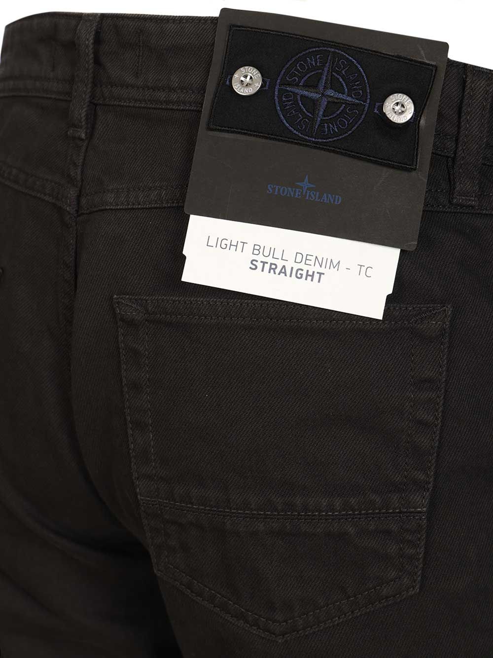 Stone Island Denim Research Five-Pocket Jeans - Black | c770abc1e2fd72cbf0c925ef7cb005ae7a607fb0
