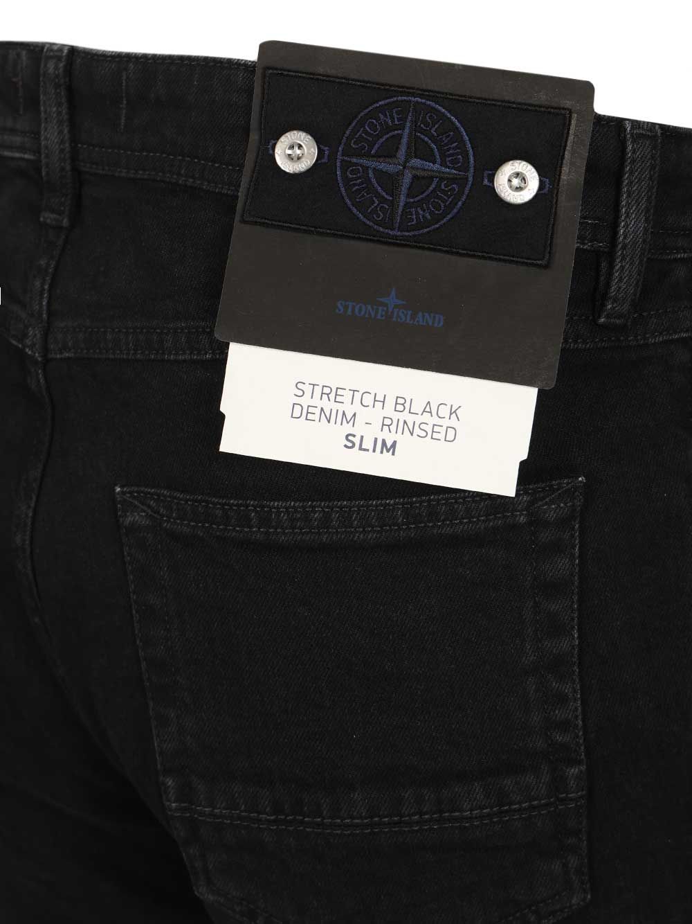 Stone Island Denim Research Stretch Jeans - Black | 3f99594b183c9f238aa02ce0c20af09cc48c3731
