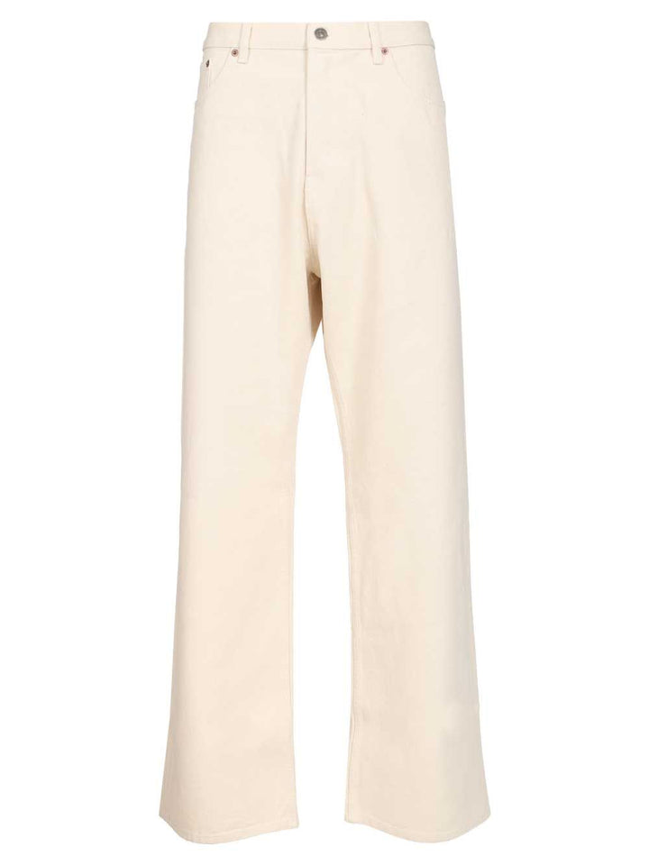 Valentino Garavani Vlogo Jeans - White | d399b3d3ba03cd5cdd72c49187ac7d008bbbdf0b