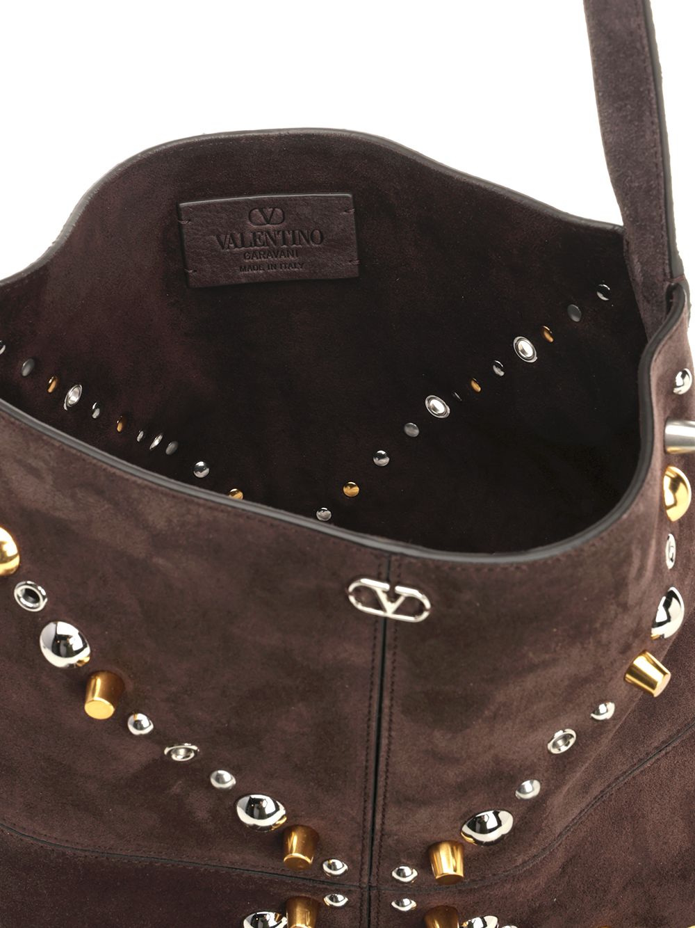 Valentino Garavani Nellcôte Shoulder Bags - Brown | 4d8ba5350e0439c2d6990fa0338799afbead2484