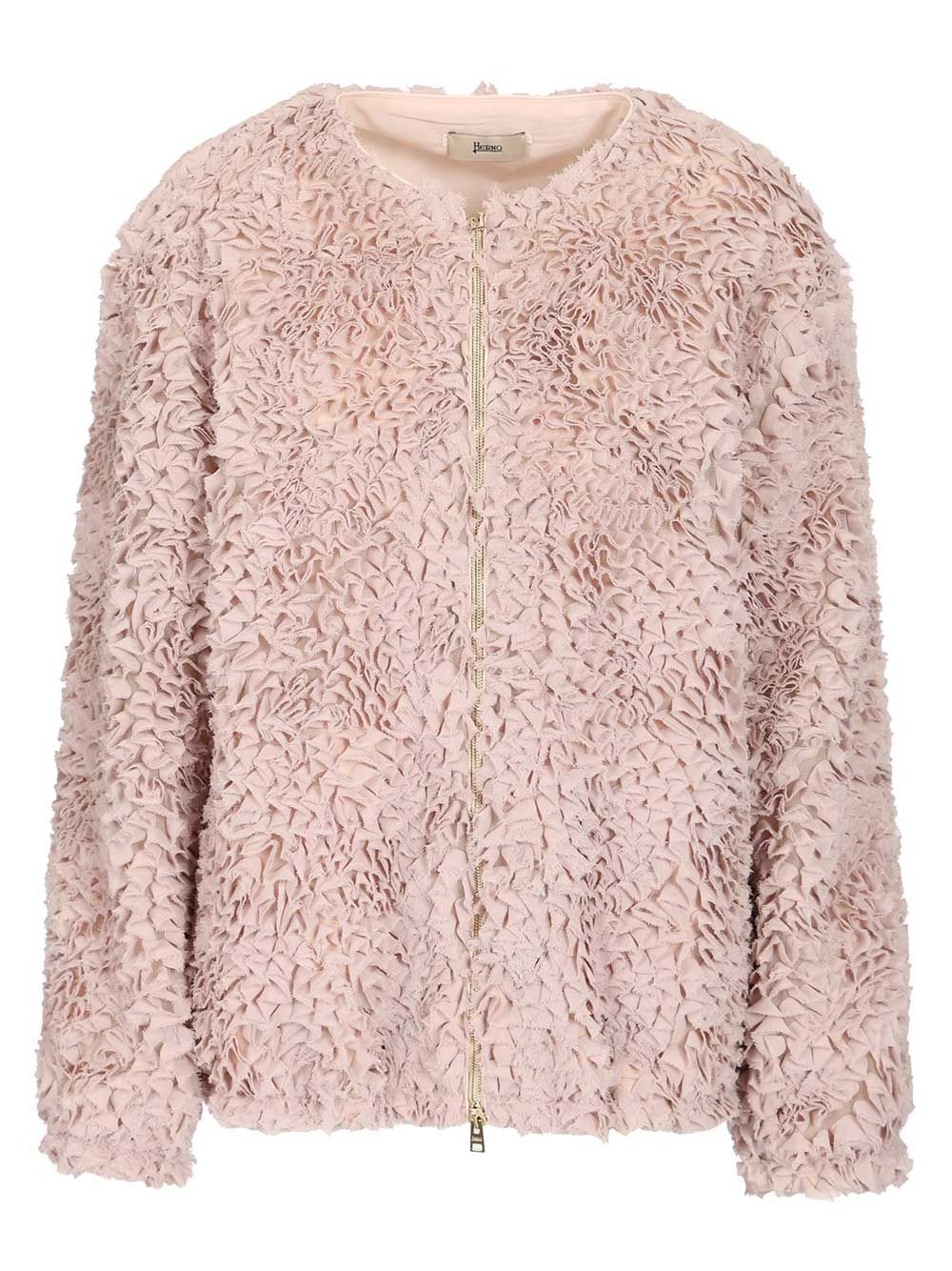 Herno Georgette Jacket Jackets - Rose | 34627e172d4f6eccce23579faf56e318ed0265fd