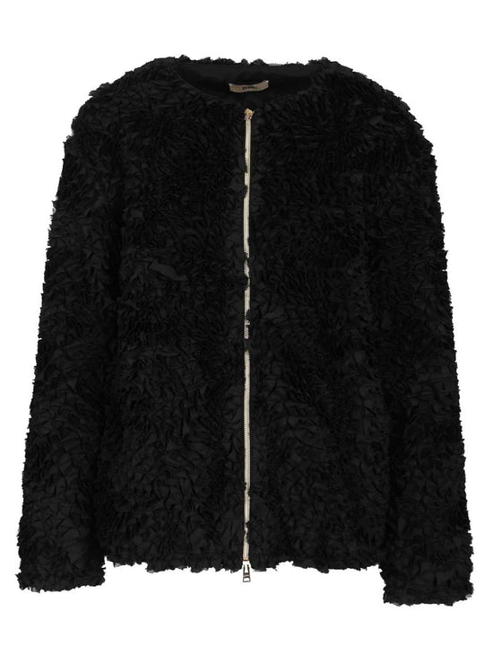 Georgette Jacket Jackets Black