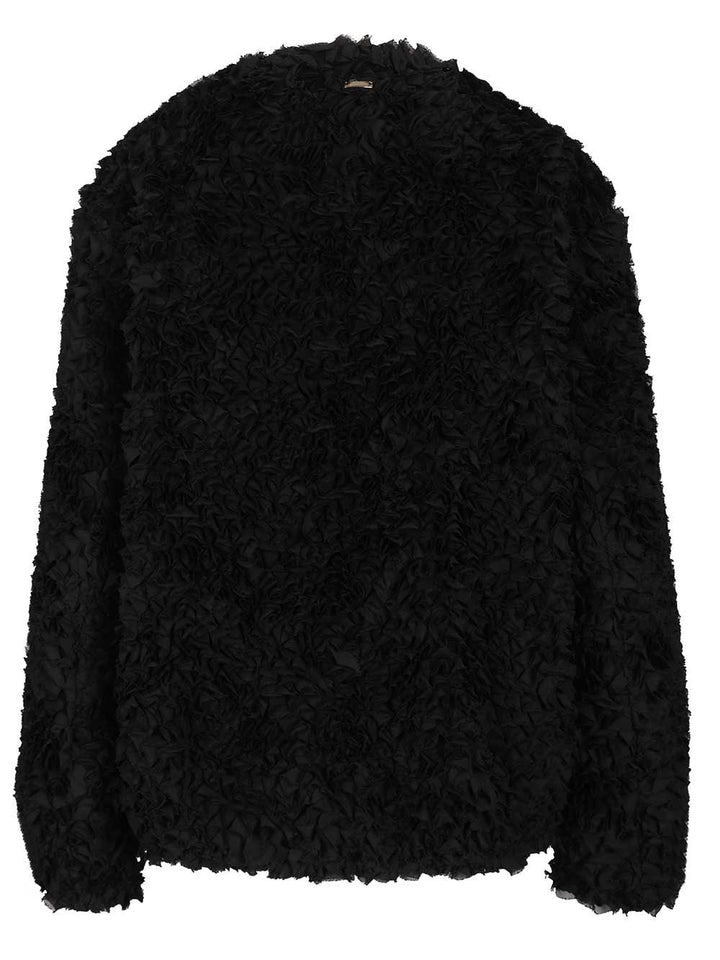 Herno Georgette Jacket Jackets - Black | 97c72e43cbfdf0423d20a4d95cf7d4c14e5c75a5