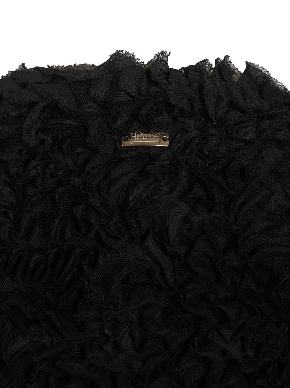 Herno Georgette Jacket Jackets - Black | c47c8ce1e6b6a42af1463ba05e07ef069e670b8c