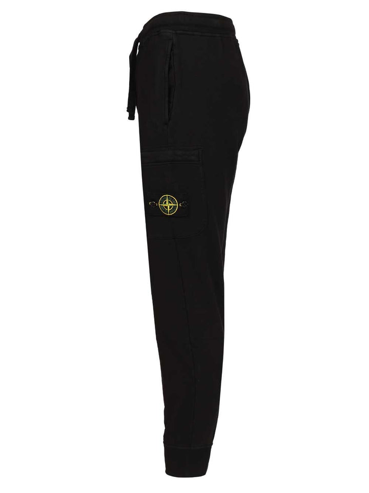 Stone Island Fleece Jogger Pants Trousers - Black | a0774c105be0a217ad4488f6b1b4f226ef62350b