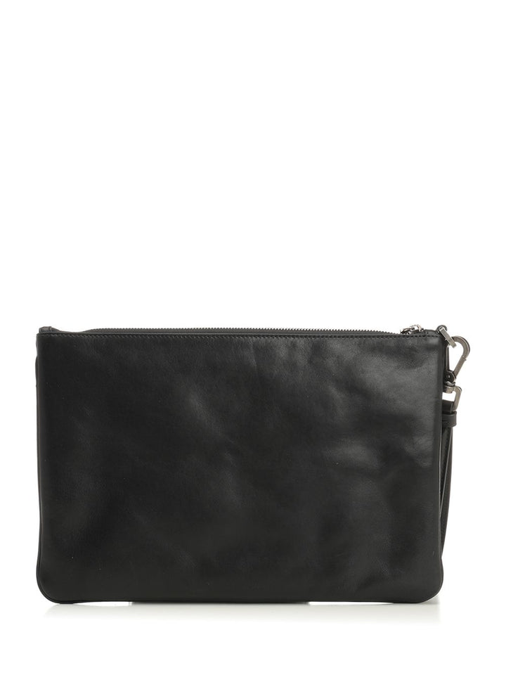 Dolce & Gabbana Tempesta Calfskin Toiletry Bag Small leather goods - Black | 5674fa39a7782fd5a7a20a4210055d8c7c8ba557