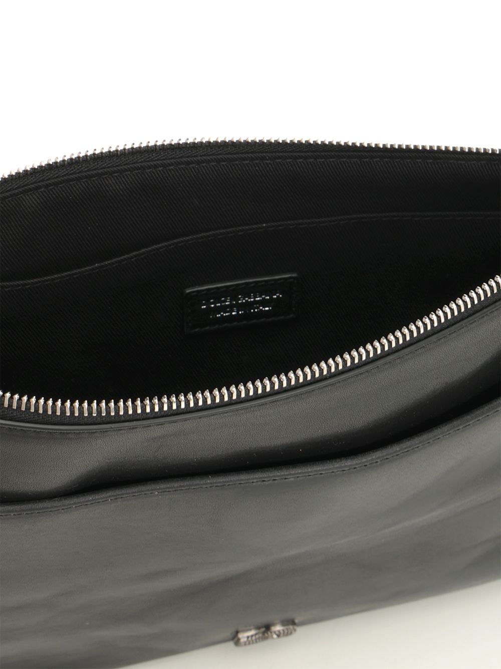 Dolce & Gabbana Tempesta Calfskin Toiletry Bag Small leather goods - Black | a657dcfe956916f6daaa9911420623d708dce427