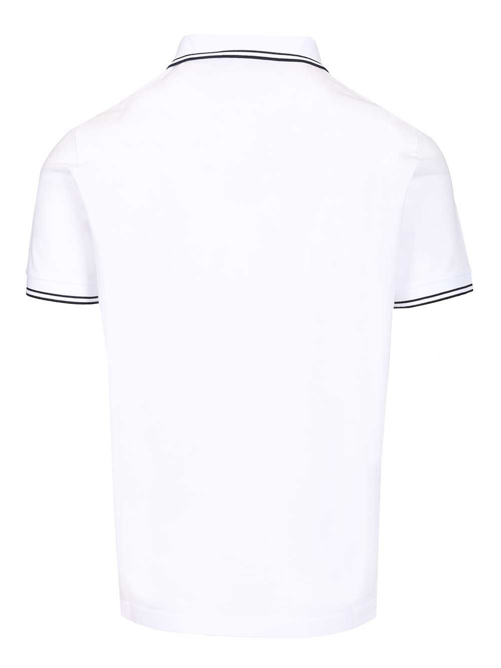 Stone Island Organic Cotton Polo shirt - White | 1d58871b8432cda6c6e80cbfe5ad5c38dd46b721