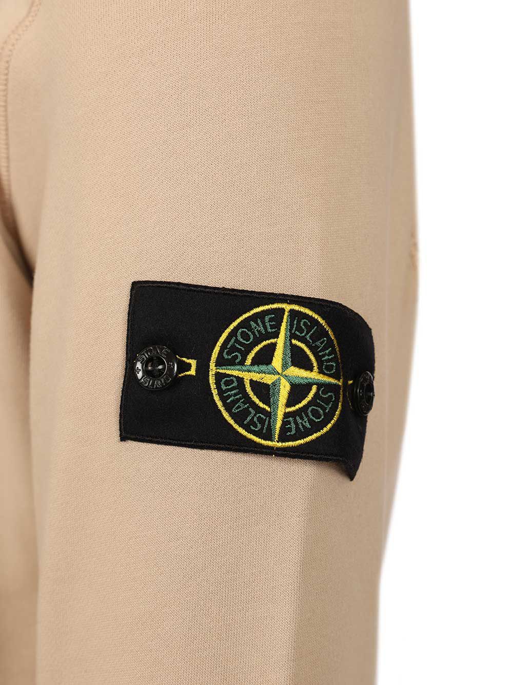 Stone Island Organic Cotton Sweatshirt Sweatshirts - Beige | a5528633d9a71b023ea6f184968e0468ec77f30b